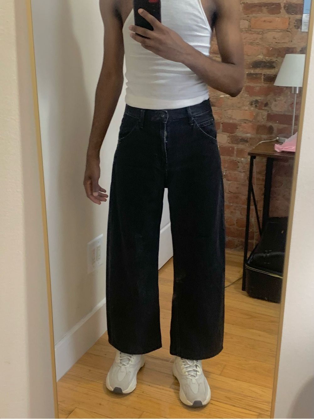 Uniqlo barrel jeans